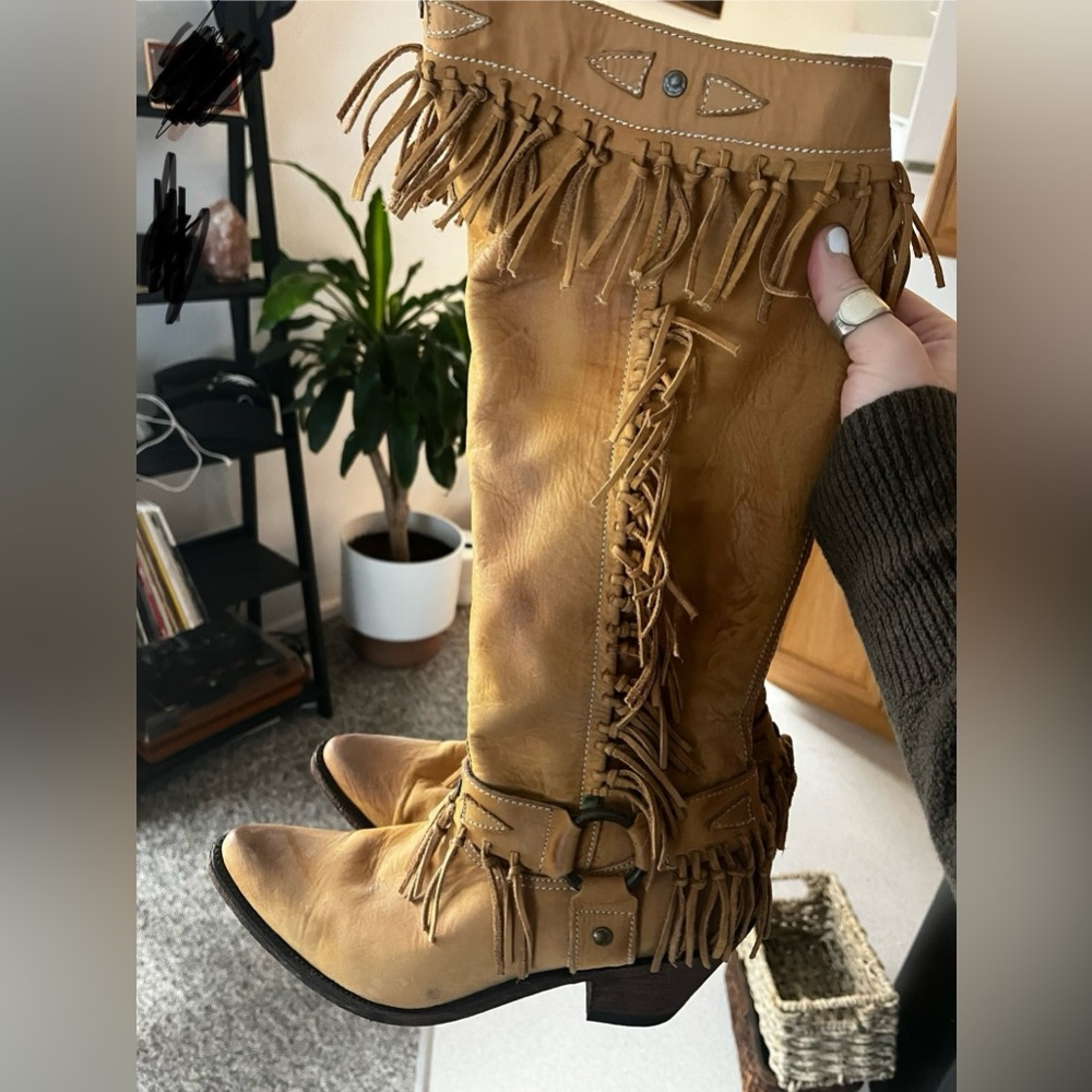 Old Gringo Fringe Boots